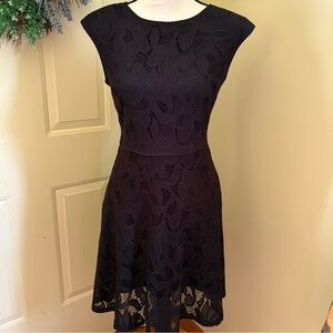 WISP Black Lace LBD size 4